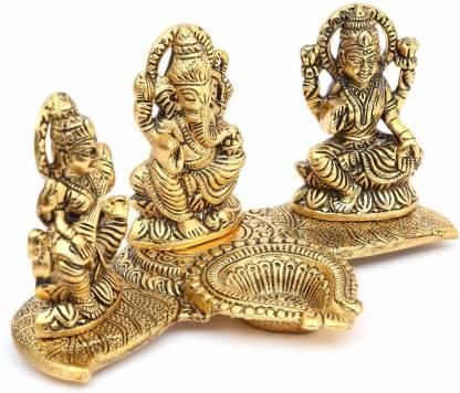 ShreeDeep™ Gold Plated Idol Set