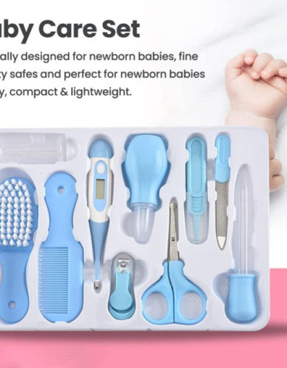 10 in 1 Baby Care Set Luxury Manicure Grooming Kit