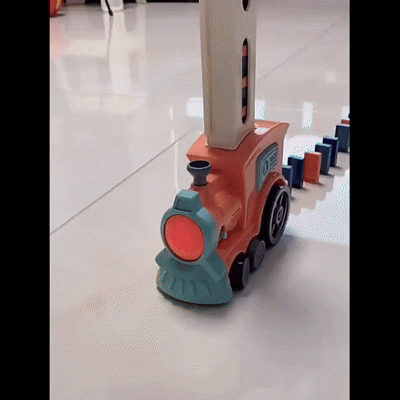 Train Toy Domino Set for Kids ? BPA-Free Plastic with Sound Effects�