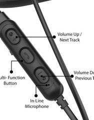225 Earphones Original Like Wireless Bluetooth Neckband Flexible In-Ear Headphones Headset With Built-in Mic