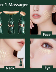 3 in 1 Anti-Wrinkles Face Neck Eyes Massager