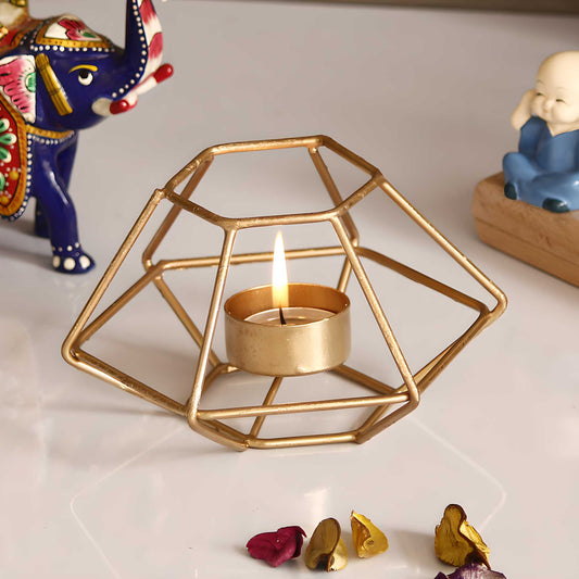 MetalGlow™ Tea Light Holder