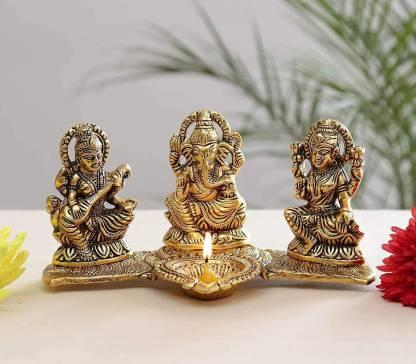 ShreeDeep™ Gold Plated Idol Set