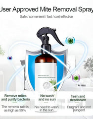 Anti-Mite Natural Plant Extract Deodorization Sterilization Dust Mite Remover Spray Kill Bed Dust Mite Spray