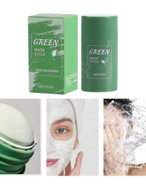 Green tea mask oil control cleansing Stick
