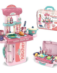 Kitchen Set for Girls with Cooking Utensils Combo Items