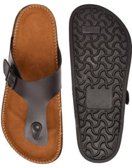 Men T-Strap Slip-On Sandals