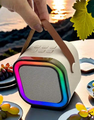 Portable Bluetooth Speaker with Wireless Microphone