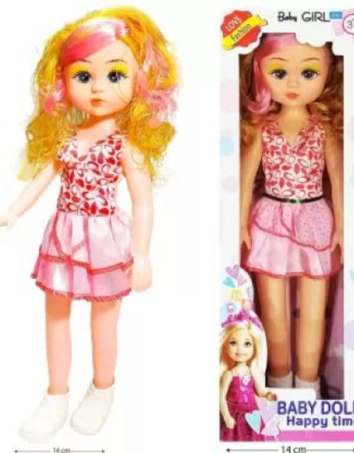 Pretty Fashion Stylish Blonde Hair Baby Doll