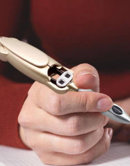 Transforming Robotic Ball Pen, Folding Retractable Ballpoint Writing Pen